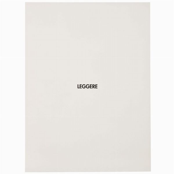 GIOVANNI ANSELMO  - Asta Arte moderna e contemporanea  - Associazione Nazionale - Case d'Asta italiane