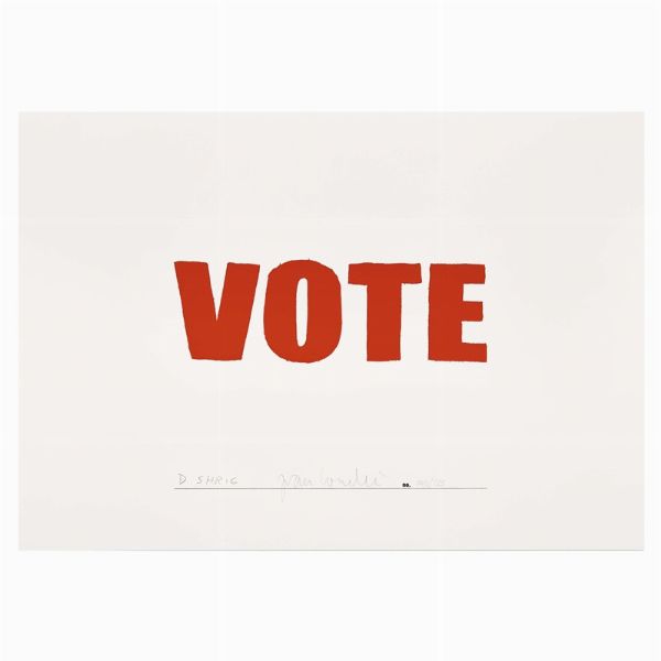 JOAN CORNELLA'   DAVID SHRIGLEY  - Asta Arte moderna e contemporanea  - Associazione Nazionale - Case d'Asta italiane