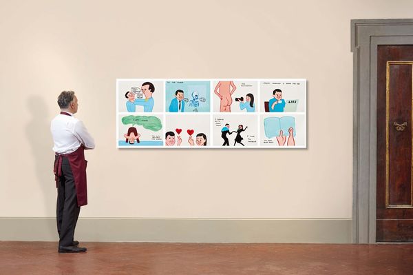 JOAN CORNELLA'   DAVID SHRIGLEY  - Asta Arte moderna e contemporanea  - Associazione Nazionale - Case d'Asta italiane