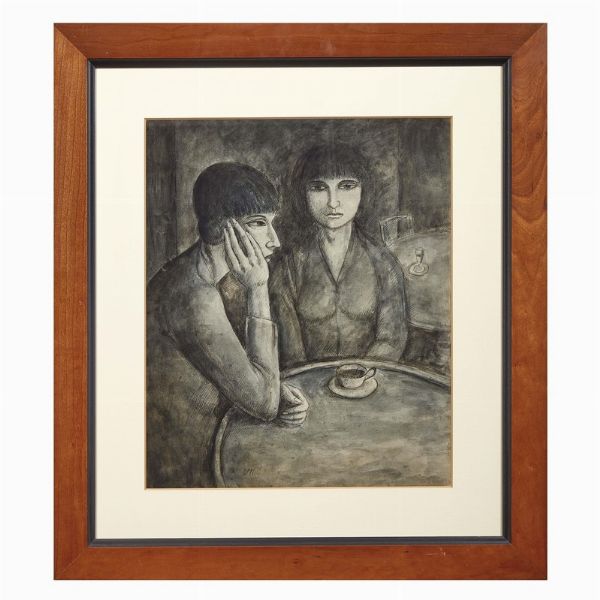 Oppi Ubaldo : UBALDO OPPI  - Asta Arte moderna e contemporanea  - Associazione Nazionale - Case d'Asta italiane