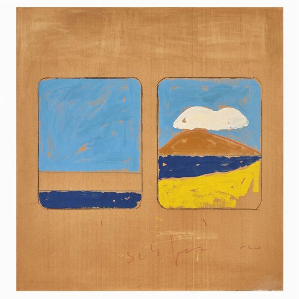 SCHIFANO MARIO : MARIO SCHIFANO  - Asta Arte moderna e contemporanea  - Associazione Nazionale - Case d'Asta italiane