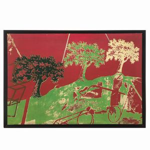 SCHIFANO MARIO : MARIO SCHIFANO  - Asta Arte moderna e contemporanea  - Associazione Nazionale - Case d'Asta italiane