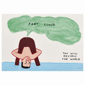 JOAN CORNELLA'   DAVID SHRIGLEY  - Asta Arte moderna e contemporanea  - Associazione Nazionale - Case d'Asta italiane