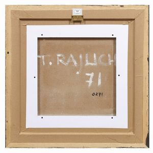 TOMAS RAJLICH  - Asta Arte moderna e contemporanea  - Associazione Nazionale - Case d'Asta italiane