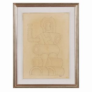 DEPERO FORTUNATO : FORTUNATO DEPERO  - Asta Arte moderna e contemporanea  - Associazione Nazionale - Case d'Asta italiane