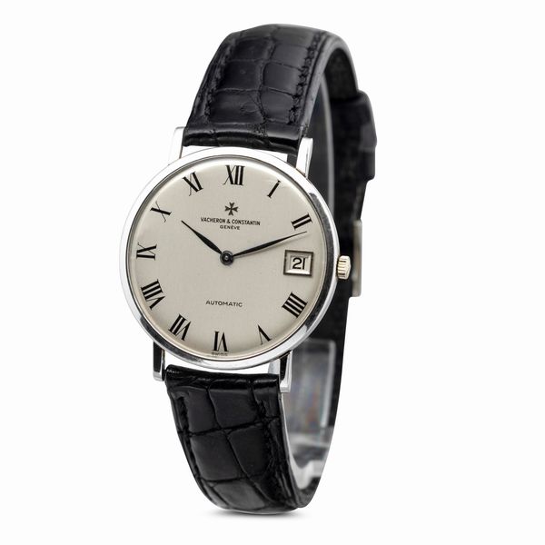 Vacheron & Constantin : Patrimony, orologio classico in oro bianco 18k, movimento automatico, quadrante Argent numeri Romani  - Asta Orologi da Polso e da Tasca - Associazione Nazionale - Case d'Asta italiane