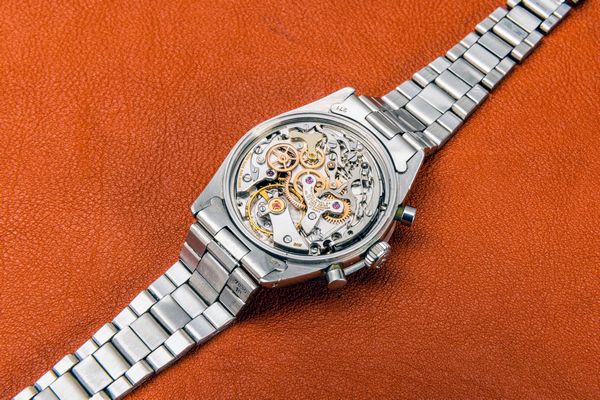 ROLEX : Iconico e affascinante Cosmograph Daytona ref 6239 in acciaio inossidabile con ghiera tachimetrica e tasti a pompa, quadrante Argent con registri neri  - Asta Orologi da Polso e da Tasca - Associazione Nazionale - Case d'Asta italiane