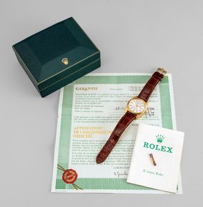 Raffinato ed attraente Datejust ref 1601 in oro giallo 18k in perfetto stato di conservazione con scatola e garanzia originale  - Asta Orologi da Polso e da Tasca - Associazione Nazionale - Case d'Asta italiane