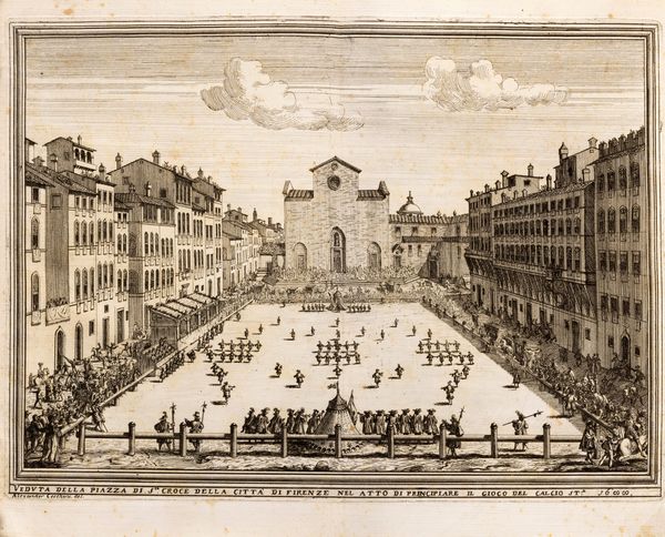 Memorie del calcio fiorentino tratte da diverse scritture  - Asta Libri, Autografi e Stampe - Associazione Nazionale - Case d'Asta italiane