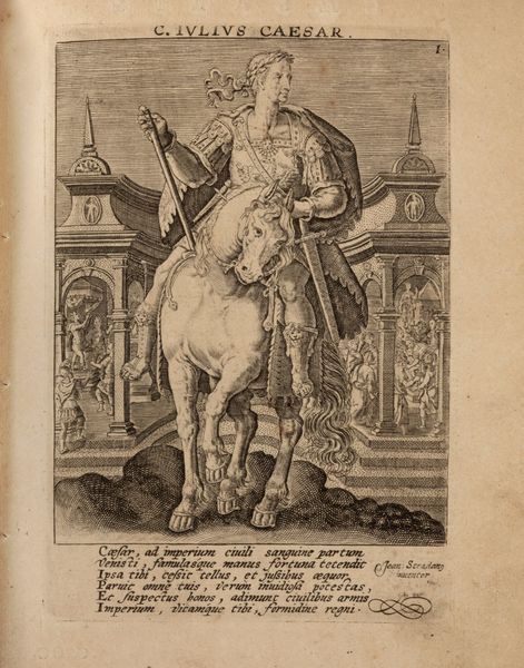 Smids Ludolph : Romanorum imperatorum pinacotheca; sive, duodecim imperatorum simulcra, elogiis, numismatibus, & historia suetoniana illustrata atque exornata  - Asta Libri, Autografi e Stampe - Associazione Nazionale - Case d'Asta italiane