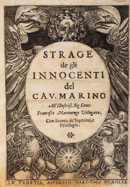 Marino, Giovanbattista La strage degli innocenti Asta Libri