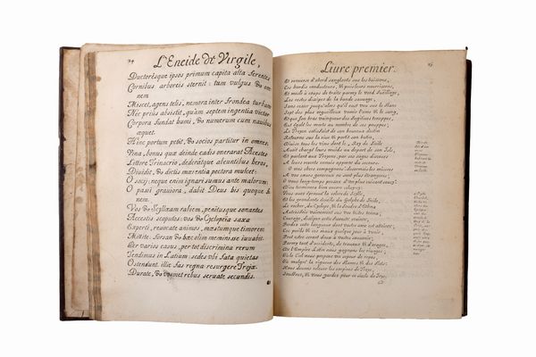 Publio Virgilio Marone : L'Eneide traduite en vers franois (par P. Perrin), ddie  Monseigneur l'Eminentissime Cardinal Mazarin  - Asta Libri, Autografi e Stampe - Associazione Nazionale - Case d'Asta italiane