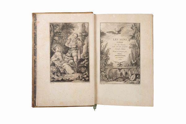 Barnabé Firmin de Rozoi : Les sens, poeme en six chants  - Asta Libri, Autografi e Stampe - Associazione Nazionale - Case d'Asta italiane