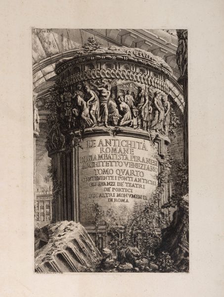 Piranesi, Giovanni Battista : Le Antichit romane  - Asta Libri, Autografi e Stampe - Associazione Nazionale - Case d'Asta italiane