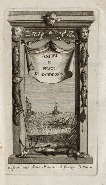 Francesco Cetti : Anfibi e pesci di Sardegna  - Asta Libri, Autografi e Stampe - Associazione Nazionale - Case d'Asta italiane
