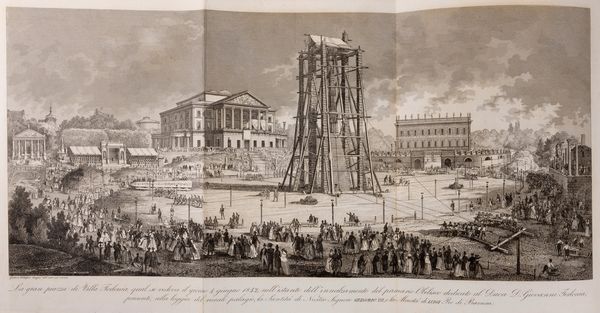 FRANCESCO GASPARONI : Sugli Obelischi Torlonia nella Villa Nomentana. Ragionamento storico-critico  - Asta Libri, Autografi e Stampe - Associazione Nazionale - Case d'Asta italiane