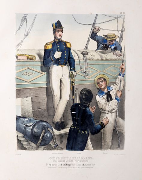 Giovanni Battista Maggi : Uniformi militari dell'armata di S. M. Sarda  - Asta Libri, Autografi e Stampe - Associazione Nazionale - Case d'Asta italiane