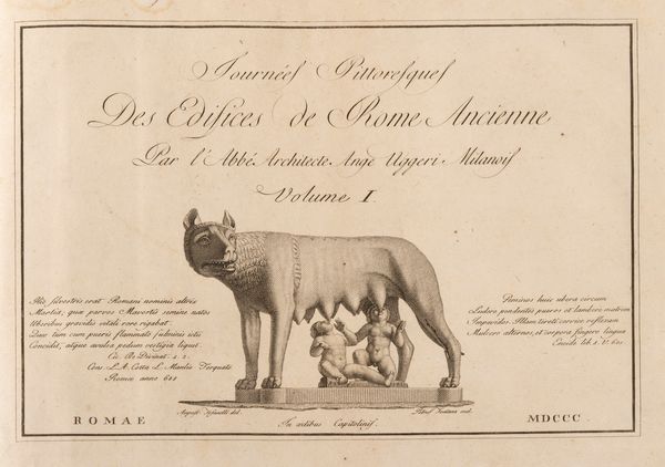 Angelo Uggeri : Journes pittoresques des difices de Rome ancienne  - Asta Libri, Autografi e Stampe - Associazione Nazionale - Case d'Asta italiane