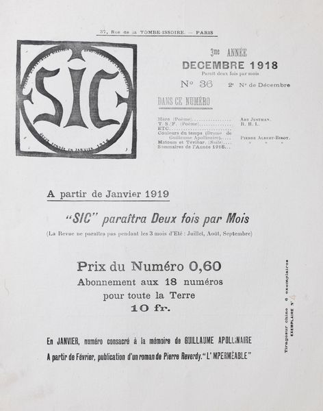 SIC. Sons - Ides - Couleurs - Formes  - Asta Libri, Autografi e Stampe - Associazione Nazionale - Case d'Asta italiane