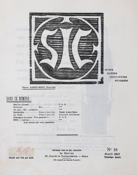 SIC. Sons - Ides - Couleurs - Formes  - Asta Libri, Autografi e Stampe - Associazione Nazionale - Case d'Asta italiane