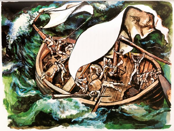 Renato Guttuso : Eneide  - Asta Libri, Autografi e Stampe - Associazione Nazionale - Case d'Asta italiane