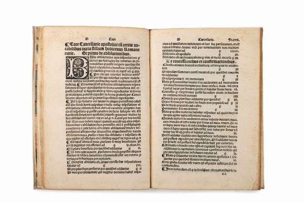 Taxe Cancellarie apostolice et taxe penitentiarie itidem apostolice  - Asta Libri, Autografi e Stampe - Associazione Nazionale - Case d'Asta italiane