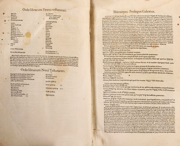 Biblia  - Asta Libri, Autografi e Stampe - Associazione Nazionale - Case d'Asta italiane