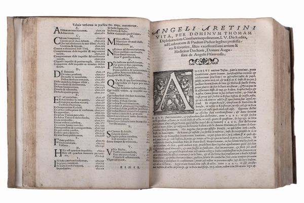 Angelo Aretino Gambiglioni : De maleficiis  - Asta Libri, Autografi e Stampe - Associazione Nazionale - Case d'Asta italiane