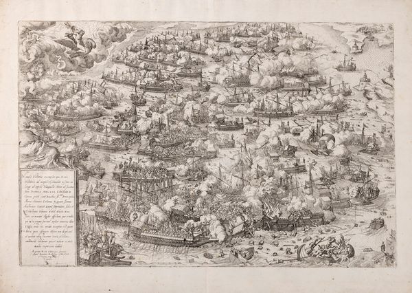 Martino Rota : Battaglia di Lepanto  - Asta Libri, Autografi e Stampe - Associazione Nazionale - Case d'Asta italiane