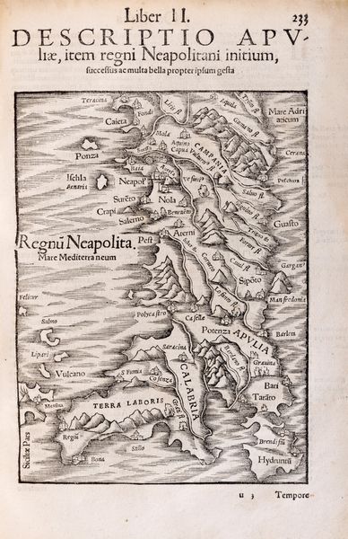 Sebastian Münster : Descriptio Italiae  - Asta Libri, Autografi e Stampe - Associazione Nazionale - Case d'Asta italiane