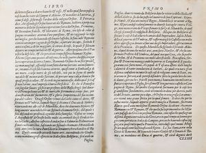 Sansovino, Francesco : L'Historia di Casa Orsina. Nella quale oltre all'origine sua, si contengono molte nobili imprese fatte da loro in diverse Provincie, fino a tempi nostri.  - Asta Libri, Autografi e Stampe - Associazione Nazionale - Case d'Asta italiane