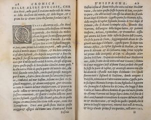 Anton Beuter : Cronica generale d'Hispagna, et del Regno di Valenza. Nella quale si trattano gli avenimenti, & guerre, che dal Diluvio di Noe insino al tempo del Re Don Gaime d'Aragona  - Asta Libri, Autografi e Stampe - Associazione Nazionale - Case d'Asta italiane
