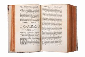 Polidoro Virgili : De rerum inventoribus. Eiusdem in orationem Dominicam commentariolum  - Asta Libri, Autografi e Stampe - Associazione Nazionale - Case d'Asta italiane