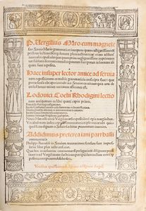 Publio Virgilio Marone - Vergilius Maro cum magnete suo servo  grammatico ... Bucoliche e Georgiche e Eneide