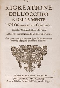 Filippo Bonanni - Ricreatione dell'occhio e della mente nell'osservationi delle Chiocciole
