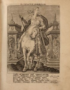 Smids Ludolph : Romanorum imperatorum pinacotheca; sive, duodecim imperatorum simulcra, elogiis, numismatibus, & historia suetoniana illustrata atque exornata  - Asta Libri, Autografi e Stampe - Associazione Nazionale - Case d'Asta italiane