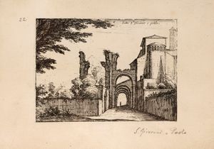 Giovanni Battista Mercati - Alcune vedute et prospettive di luoghi dishabitati di Roma