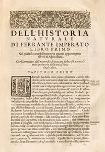 Imperato Ferrante - Historia naturale di Ferrante Imperato napolitano