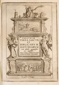 Cristiaan van Adrichem - Theatrum Terrae Sanctae et biblicarum historiarum cum tabulis geographicis aere expressis. Auctore, Christiano Adrichomio,Delpho. (Coloniae Agrippinae : in Officina Birckmannica : sumptibus HermanniMylij, 1628).