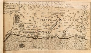 Cristiaan van Adrichem : Theatrum Terrae Sanctae et biblicarum historiarum cum tabulis geographicis aere expressis. Auctore, Christiano Adrichomio,Delpho. (Coloniae Agrippinae : in Officina Birckmannica : sumptibus HermanniMylij, 1628).  - Asta Libri, Autografi e Stampe - Associazione Nazionale - Case d'Asta italiane