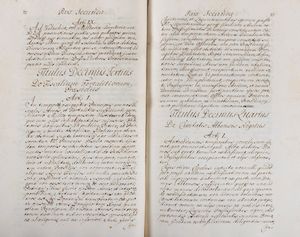 Georgy Rakoczi II : Approbatae Constitutiones - De rebus religionis et sententiae  - Asta Libri, Autografi e Stampe - Associazione Nazionale - Case d'Asta italiane