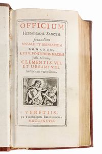 Officium Hebdomadae Sanctae  - Asta Libri, Autografi e Stampe - Associazione Nazionale - Case d'Asta italiane