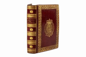 Almanacco della Real Casa e Corte per l'anno 1829  - Asta Libri, Autografi e Stampe - Associazione Nazionale - Case d'Asta italiane