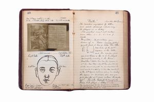 Richard Alexander - Mystic Notes - Diario autografo dell'astrologo R. Alexander