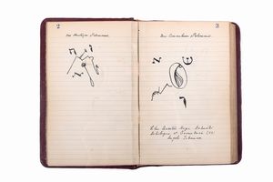 Richard Alexander : Mystic Notes - Diario autografo dell'astrologo R. Alexander  - Asta Libri, Autografi e Stampe - Associazione Nazionale - Case d'Asta italiane