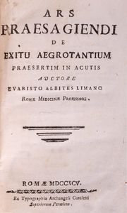 Evaristo Albites - Ars praesagiendi de exitu aegrotantum praesertim in acutis