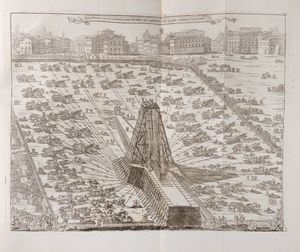 Zabaglia, Nicola : Castelli e ponti [...] con alcune ingegnose pratiche e con la descrizione del trasporto dellobelisco vaticano e di altri del Cavaliere Domenico Fontana  - Asta Libri, Autografi e Stampe - Associazione Nazionale - Case d'Asta italiane