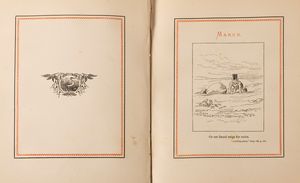 Lewis Carroll : Carrol, Alice's Wonderland Birthday book compiled by E. Stanley Leathes From Alice in Wonderland and Through the Looking Glass.  - Asta Libri, Autografi e Stampe - Associazione Nazionale - Case d'Asta italiane