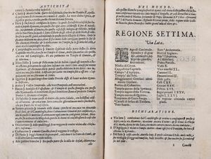 Caldeo Beroso : Le antichit� di Beroso Caldeo Sacerdote Et d'altri Scrittori, cos� Hebrei, come Greci et Latini, che trattano delle stesse materie. T  - Asta Libri, Autografi e Stampe - Associazione Nazionale - Case d'Asta italiane