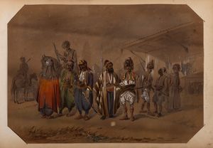 Turchia - Album di disegni e incisioni di soggetto orientale  - Asta Libri, Autografi e Stampe - Associazione Nazionale - Case d'Asta italiane